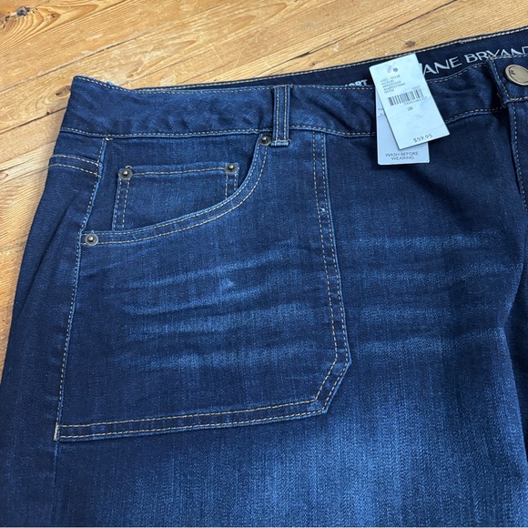 Lane Bryant Women's Jean Shorts - Deep Indigo - Picture 3 of 13